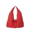 Bolsa tote de gran capacidad, bolsa de tela de nailon, popular bolsa de moda casual para el hombro, bolso de hombro, bolsa de compras simple y de alta gama