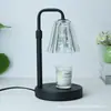 Lâmpada Aromaterapia Minimalista, Lâmpada Derretedora de Cera, Lâmpada de Vela Derretedora de Óleo Essencial de Fragrância, Luminária de Mesa Ajustável para Cabeceira