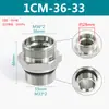 Adaptador hidráulico acero 45# Yonghua cono de 24 grados férula sello ED fitting para manguera 1CB 1CM 1DB 1DM