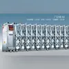 Fabricante Direto de Portão Retrátil Elétrico de Alumínio Venda Direta Pátio de Villa Fábrica Silencioso Sem Trilhos Inteligente Portão Elétrico Totalmente Automático