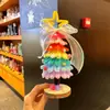Árvore de Natal de Varinha Torcida Enfeites de Mesa Árvore de Natal Produto Acabado Varinha Torcida Decoração de Escritório Presentes Decorações de Natal