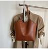 Bolso Niche de Diseño Transfronterizo en Relieve para Mujer, Nuevo Bolso Tote de Moda de Gran Capacidad, Textura Combinable, Bolso de Mano y Hombro