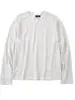 Camiseta Básica de Rayas Redondas de Manga Larga Estilo Coreano Sencilla y Relajada para Hombre, Camisa Versátil para Capas de Primavera/Otoño
