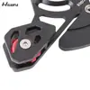 HASSNS Guía de Cadena para Bicicleta de Montaña de Plato Único DH Protector de Cadena de Suspensión Trasera 32T-38T Estabilizador de Cadena con Resorte ISCG03/05