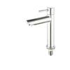 Grifo de Lavabo Alto Doble Agujero Baño Inodoro Lavabo de Mesa Facial Grifo de Lavabo Acero Inoxidable 304 Caliente y Frío Doméstico