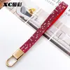 Llavero de Alta Gama Incrustado con Diamantes Transfronterizo Accesorio para Bolso de Llaves de Coche Colgante Llavero Hecho a Mano DIY Cordón