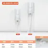 En stock de fábrica botella de perfume de 10 ml 5 ml botella pulverizadora de aluminio anodizado de cobertura total botella secundaria para tónico