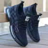 Tênis Esportivo Masculino, Novos Sapatos de Caminhada para Verão e Outono, Sapatos Casuais Confortáveis com Solado Macio, Tênis de Corrida Estudantil para Homem, Dropshipping Transfronteiriço