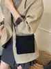 Bolso bandolera tipo cubo casual transfronterizo de gran capacidad, simple, moda otoño 2026, versátil, casual, personalizado, moderno