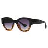 Gafas de sol estrechas y ovaladas con diseño de mármol, modernas y con encanto para tiro callejero, para mujer 9270