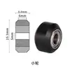 Perfil de Aluminio para Impresora 3D Polea Plástica Polea Loca Pasiva Polea Móvil en Riel Rueda Grande de POM Rueda Pequeña Tipo V Diámetro Interior 5mm