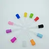 Gotero de silicona Niños Bebé anti-atragantamiento alimentador de medicina gotero de medicina tubo de ensayo de 5 ml herramienta gotero para alimentar medicina