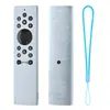 Adecuado para Hisense TV Pantalla Inteligente IA Modelo Grande Control Remoto por Voz Funda Protectora Funda de Silicona Todo Incluido a Prueba de Polvo y Caídas