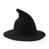 Chapéus de Halloween 2026 Mais Vendidos na Amazon Qiannan para Mulheres, Novos Chapéus de Bruxa, Chapéus de Mago de Lã Atacado