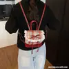 2026 Nueva Mochila Infantil Lolita a Cuadros Borde de Encaje Lazo Niñas Linda Princesa Bolso de Mano