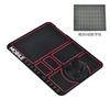 Venta al por mayor de alfombrillas antideslizantes para coche, alfombrilla de almacenamiento para coche, soporte de navegación giratorio multifuncional, panel de instrumentos, alfombrilla para señal de estacionamiento temporal