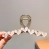 Lindo Pasador para el Cabello para Mujer, Tamaño Grande, Adecuado para Cabello Grueso, Pinza de Tiburón, Elegante Pasador, Pasador para la Parte Trasera de la Cabeza, Accesorio para el Cabello