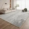 Alfombra lavable de estilo minimalista de cachemir sintético, alfombrilla suave estilo vintage para la sala de estar, producto popular transfronterizo, alfombra para el hogar antideslizante y resistente a la suciedad