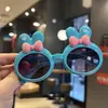 Gafas de Sol Infantiles con Orejas de Conejo y Lazo UV para Niñas y Niños Gafas de Sol para Vacaciones Lindas Orejas de Conejo Lindas