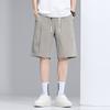 Pantalones Deportivos de Seda de Hielo de Cinco Puntos para Hombre 2025 Nuevos de Secado Rápido Transpirables Casuales Shorts de Verano Finos de Longitud Media para Niños