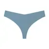 Ropa interior de tanga para mujer, de talla grande, sin costuras, de seda helada, secado rápido, deportiva para yoga, con forma de T, de tiro bajo, con fuelle de algodón, transfronteriza, dedicada