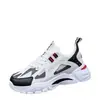 Sapatos Masculinos 2026 Novo Estilo Coreano Tendência Malha Respirável Casual Versátil Sapatos de Pai Estudante Leve Esportivos Tênis de Corrida