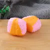 Llavero de Sushi Comida Simulada Llavero de Bola de Arroz Triangular Colgante de Bolsa de Arroz con Huevas de Pescado y Algas Estilo Japonés