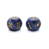Dados de cristal natural de 15 mm, dados de seis caras de ágata y jade, grabados con números, accesorio para juegos de mesa de ocio y entretenimiento, artículo decorativo
