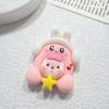 Hermana de dibujos animados fresa Bibi accesorios de resina pegamento crema diy diadema accesorios para el cabello carcasa para teléfono móvil zapatos con agujeros colgante lote