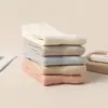 Algodón por Dentro y por Fuera, Calcetines de Doble Costura Liaoyuan para Mujer, Rayas Finas, Color Sólido Versátil, Calcetines de Algodón Espesos para Mujer hasta la Pantorrilla Venta al por Mayor