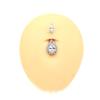 Anillo para el ombligo Bibi gota de agua Amazon transfronterizo joyería para perforaciones europea y americana hebilla de ombligo de gota de agua superior e inferior clavo de ombligo decoración de ombligo en stock