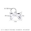 Colgante de Perro Burbuja de Plata Esterlina S925 al por Mayor Plata Tailandesa Plata Lisa Nicho Colgante de Pulsera DIY Accesorios de Pulsera