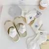 Calcetines de algodón para mujer de primavera y otoño, calcetines de verano finos divertidos, calcetines de verano de media pantorrilla, calcetines blancos cortos de moda para Instagram