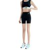 Pantalones de tiburón para mujer, verano, finos, pantalones de seguridad para mujer, anti-exposición, seda helada, sin costuras, que contraen el abdomen, levantan las caderas, shorts básicos