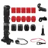 Soporte de fijación en la barbilla para casco de motocicleta GoPro9/10 hero8/7/6/5 Accesorios para cámaras deportivas DJI