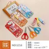 Tijeras de oficina al por mayor en stock, tijeras para cortar papel DIY para estudiantes, tijeras de acero inoxidable para cocina doméstica, tijeras para manualidades infantiles