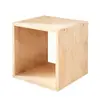 Expositor de Creación Ambiental para Jardín de Infantes Área de Arte Manualidad Tipo de Poste Único Ahorro de Espacio Móvil Pintura Estante Plegable de Madera Maciza