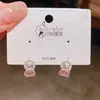 Brincos de Clipe Exquisitos com Eletroforese Prata Grossa, Árvore da Vida Zircônia, Borda Lisa de Renda, Brincos de Estilo Minimalista High-End