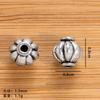 Contas novas prateadas antigas transfronteiriças DIY colar pulseira joias contas acessórios material fábrica contas soltas atacado