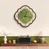 Relógio de Mesa Estilo Madeira Vintage, Relógio de Mesa, Relógio de Parede para Sala de Estar, Decoração de Relógio Retrô, Pendente de Parede de Nicho