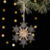 Novos Suprimentos de Decoração de Natal da Haobei Pingentes Acrílicos de Lantejoulas de Alta Qualidade Pingentes Transparentes Pingentes para Árvore de Natal