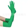 Accesorios para Mujer de los Años 1920 Spandex Satén Flocado Guantes de Charol Accesorios de Disfraz para Fiesta de Baile Transfronteriza en Stock