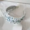 Diadema Floral de Ala Ancha para Mujer 2026 Nuevo Estilo Pastoral Versátil Accesorio para el Cabello Pinza para el Pelo Diadema para Lavarse la Cara al Aire Libre