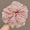 2026 Novo Scrunchie Estampa de Leopardo Elástico de Cabelo Flor de Cabeça para Mulheres Elástico de Cabelo Rabo de Cavalo Baixo Corda de Cabelo Corda de Cabelo de Alta Elasticidade Acessórios de Cabelo