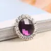 Cadena de Garras Redonda de 20 mm Placa de Flor Hebilla de Pedrería Lazo Hecho a Mano DIY Materiales para Accesorios del Cabello Accesorios de Joyería Fabricante
