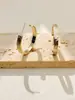 Pendientes Casuales y de Alta Gama en Forma de C, Modernos y Versátiles, Lujo Accesible Elegante, Diseño de Nicho