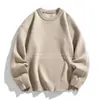 Suéter Masculino de Inverno Novo com Listras Horizontais e Verticais, Camisa Base Pulôver Quente e Confortável, Suéter de Tricô Versátil e Moderno