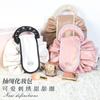 Bolsa de Maquillaje Pequeña Dulce de Batata Bolsa de Lavar Gran Capacidad Impermeable Portátil Bolsa de Almacenamiento Entrada Perezosa Lujo Nicho Bolsa de Viaje