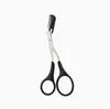 Kit de Sobrancelha com Quatro Peças, Tesoura Especial para Sobrancelhas, Pente para Sobrancelhas, Pinça Portátil para Sobrancelhas, Lâmina Afiada para Sobrancelhas com Capa, Ferramentas de Beleza