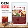 Té de Cinco Tesoros de Ginseng Transfronterizo, Té de Rosella, Lavanda, Manzanilla y Menta, Té de Ocho Tesoros de Ginseng, Té de Diez Tesoros No para Venta Nacional